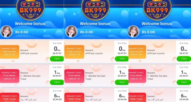BK999 Game Bonus