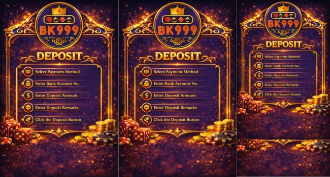 BK999 Game Free Deposit Bonus