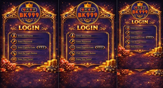 BK999 Game Login Account