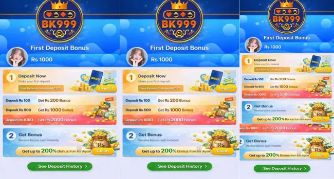 BK999 Game Referral