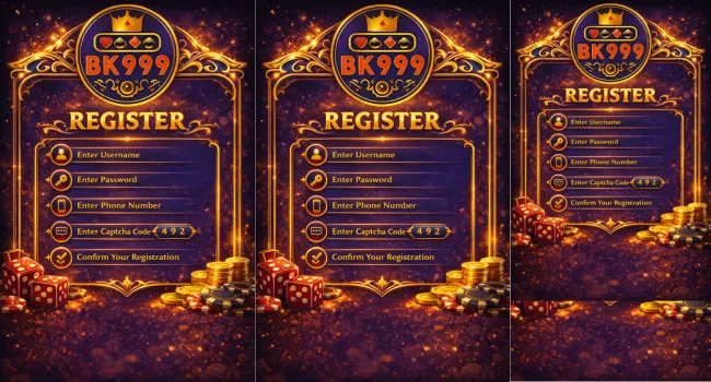 BK999 Game Register an Account