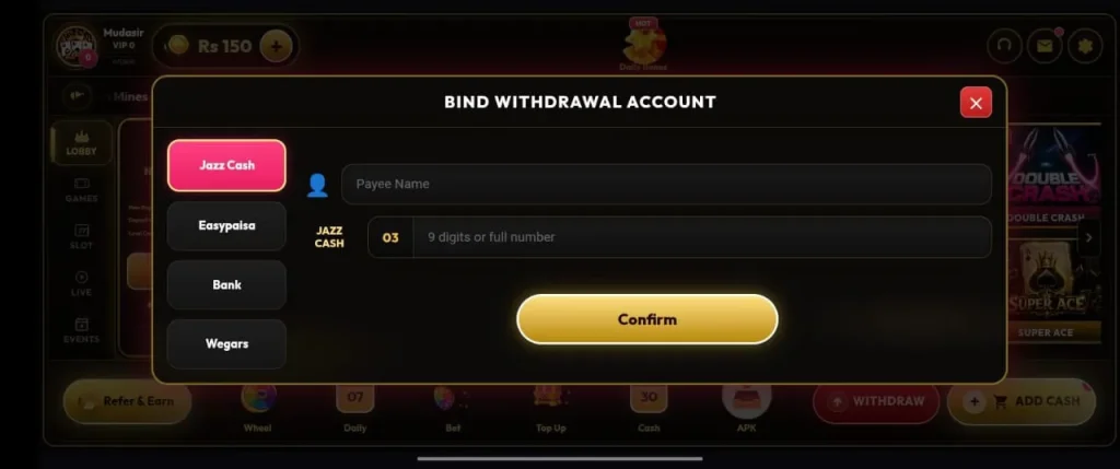 Zee9 CASINO GAME